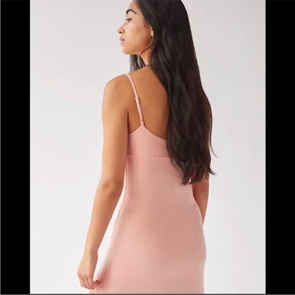 Wilfred Aritzia Meridian Ribbed Midi Dress - Picture 3 of 4